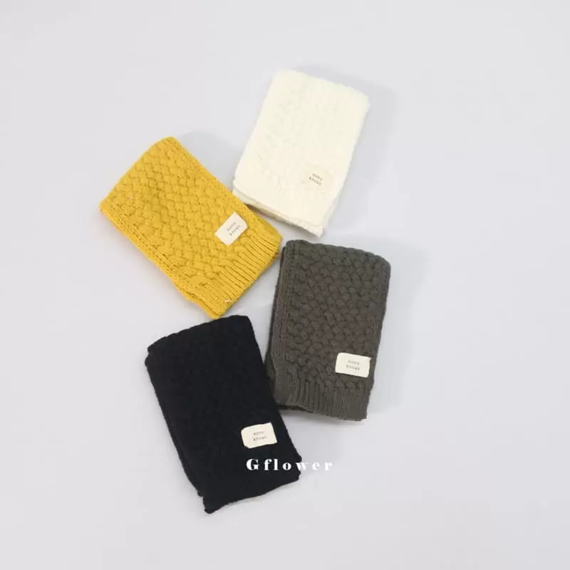 G Flower - Korean Children Fashion - #magicofchildhood - Big Qulting Muffler - 3
