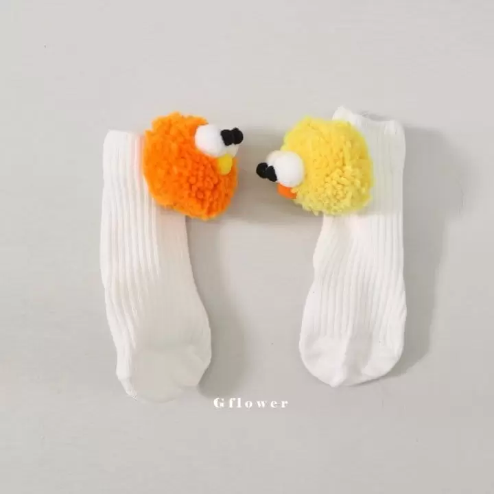 G Flower - Korean Children Fashion - #minifashionista - New Bog Eyes Socks - 5