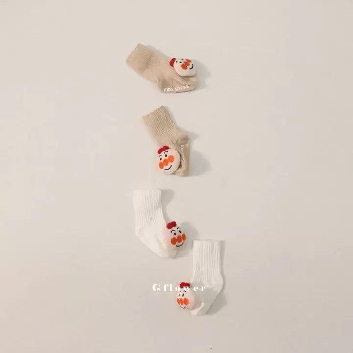 G Flower - Korean Children Fashion - #prettylittlegirls - Aga Jjinbbang Socks - 7