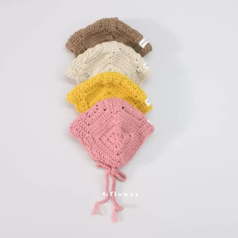 G Flower - Korean Children Fashion - #stylishchildhood - Quilting Bonnet - 2
