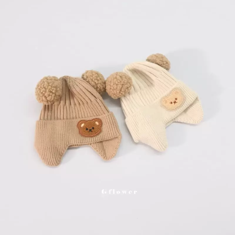 G Flower - Korean Children Fashion - #stylishchildhood - Saang Bell Bear Beanie