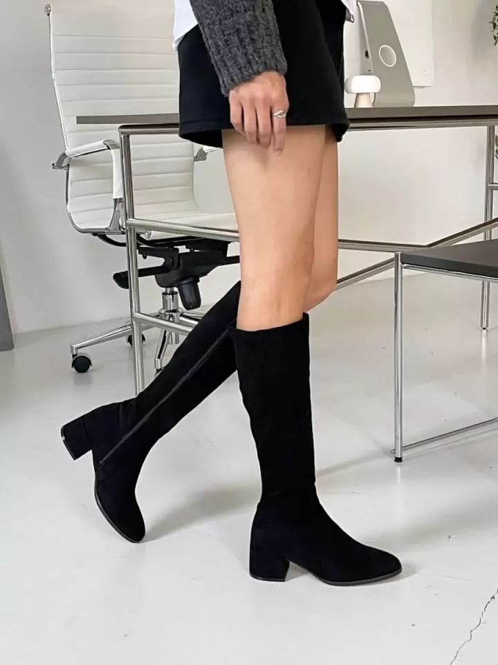Golden Shoe - Korean Women Fashion - #momslook - ra300 Boots - 3