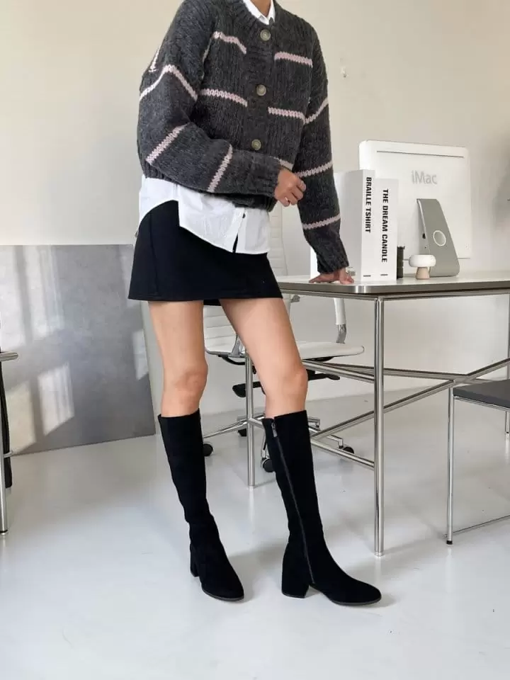 Golden Shoe - Korean Women Fashion - #momslook - ra300 Boots - 5