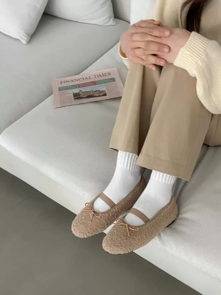 Golden Shoe - Korean Women Fashion - #momslook - j3299 Flats - 11
