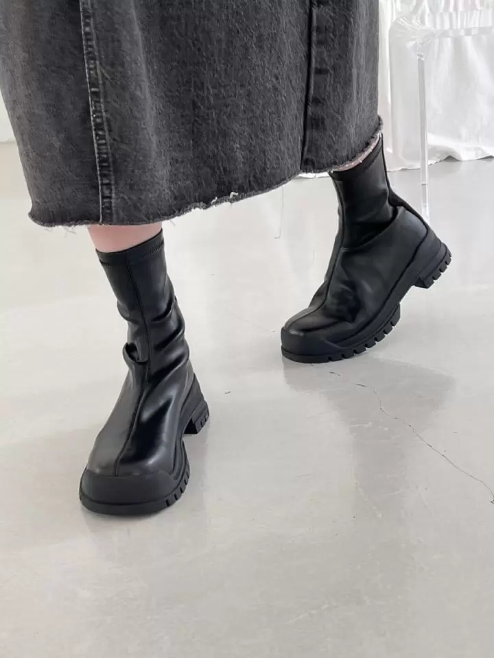 Golden Shoe - Korean Women Fashion - #restrostyle - ra292 Boots - 7