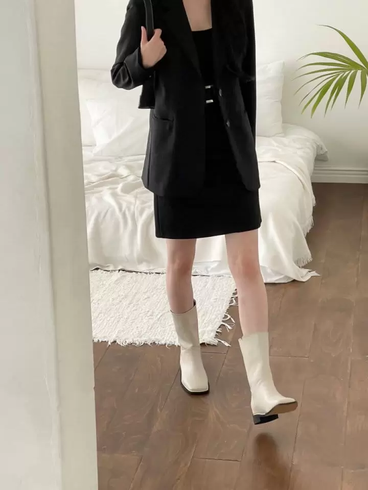 Golden Shoe - Korean Women Fashion - #vintagekidsstyle - ra296 Boots - 9