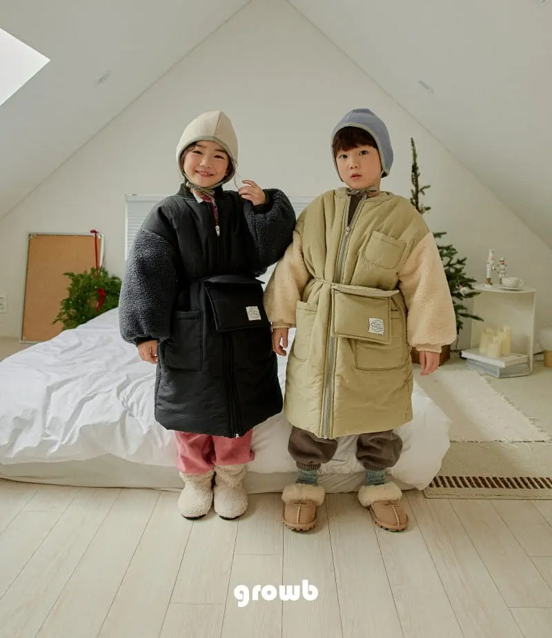 Grow B - Korean Children Fashion - #kidzfashiontrend - Over King Bag - 4