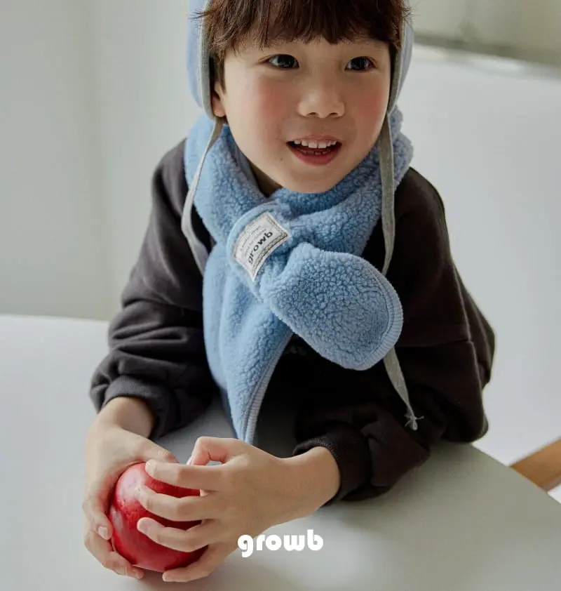 Grow B - Korean Children Fashion - #Kfashion4kids - Mongle Muffler - 3