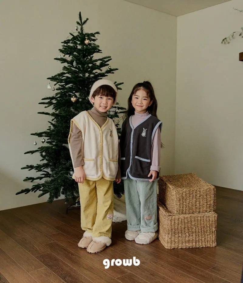 Grow B - Korean Children Fashion - #fashionkids - Gordent Pants - 7