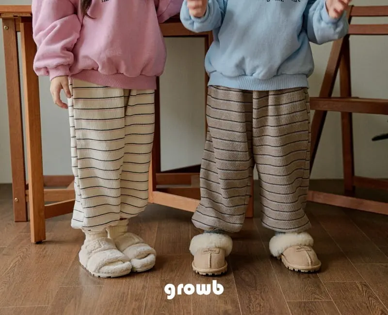 Grow B - Korean Children Fashion - #discoveringself - Soft Pants - 4