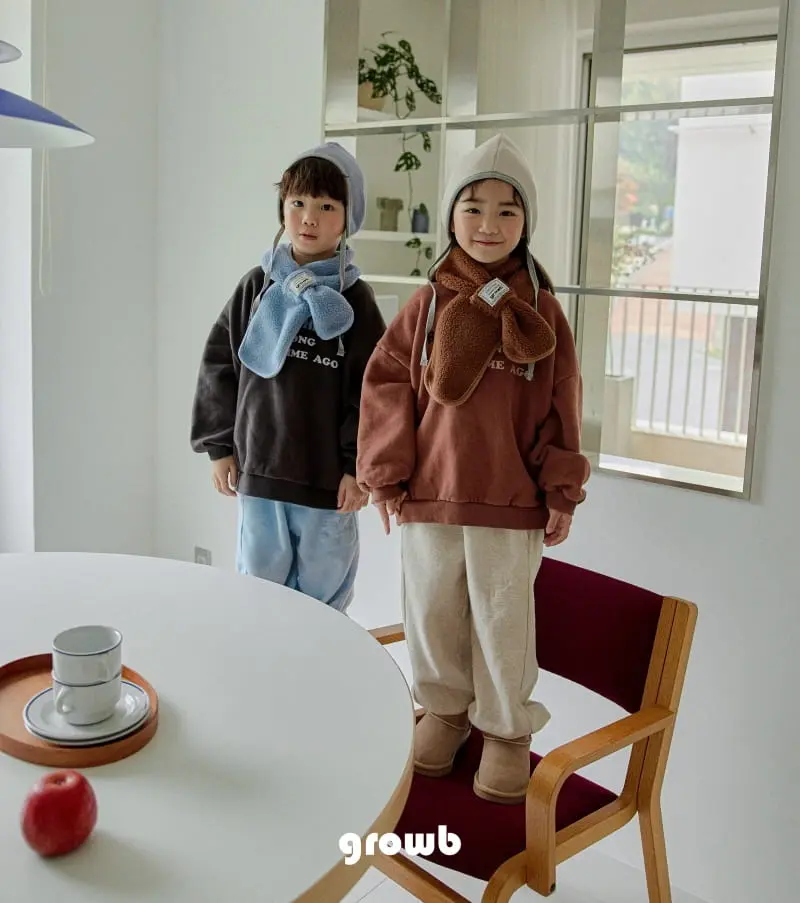 Grow B - Korean Children Fashion - #magicofchildhood - Mongle Muffler - 5