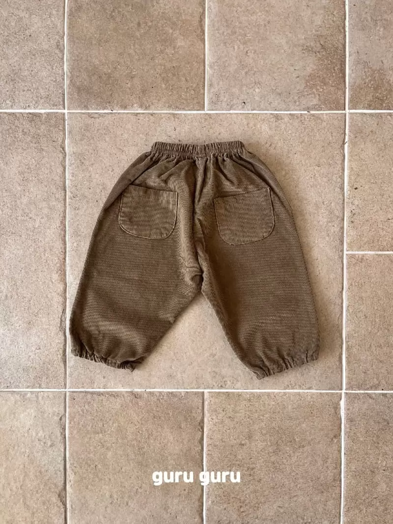 Guru Guru - Korean Baby Fashion - #babyboutique - Rib Pants Bebe - 2