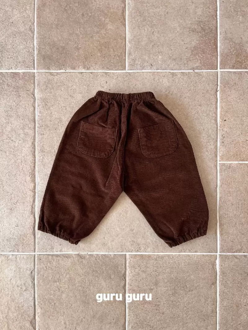 Guru Guru - Korean Baby Fashion - #babyboutiqueclothing - Rib Pants Bebe - 4