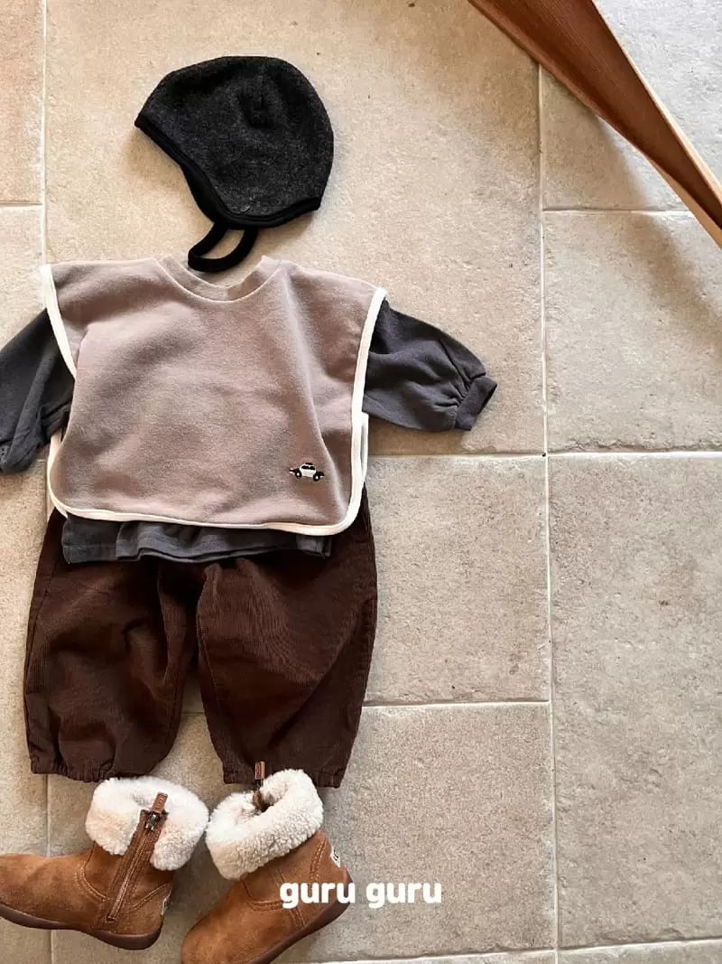 Guru Guru - Korean Baby Fashion - #babyoninstagram - Rib Pants Bebe - 9