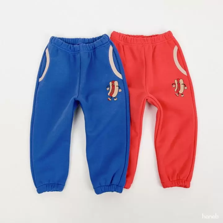Hanab - Korean Children Fashion - #childofig - Hot Dog Top Bottom Set - 11