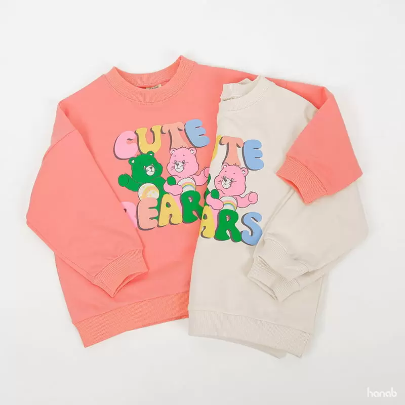 Hanab - Korean Children Fashion - #discoveringself - Cute Bear Sweatshirt - 7