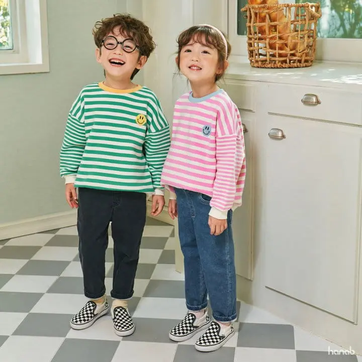 Hanab - Korean Children Fashion - #fashionkids - Striaght Fleece Jeans - 4