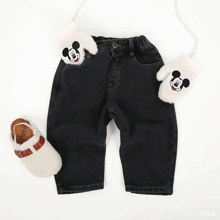 Hanab - Korean Children Fashion - #kidzfashiontrend - Fleece Jeans - 5