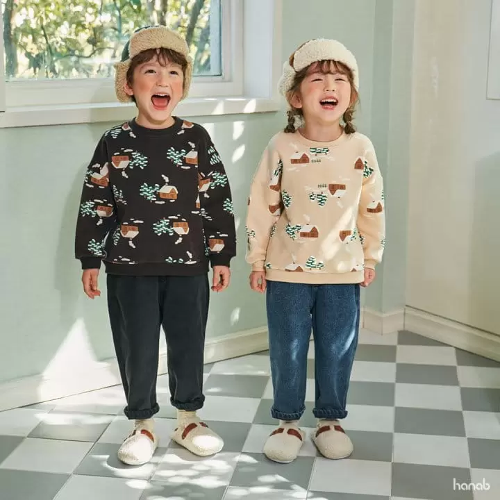 Hanab - Korean Children Fashion - #littlefashionista - Snow Sweatshirt - 3