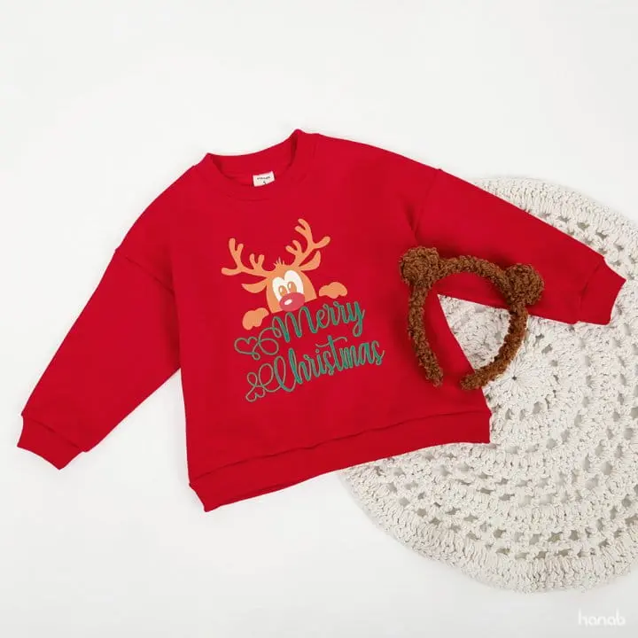 Hanab - Korean Children Fashion - #minifashionista - Rudolf Sweatshirt - 7