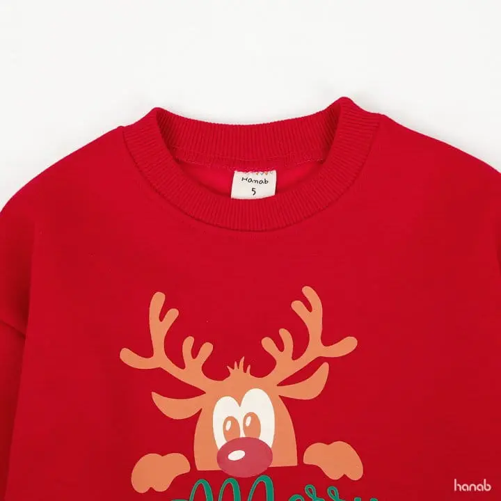Hanab - Korean Children Fashion - #todddlerfashion - Rudolf Sweatshirt - 9