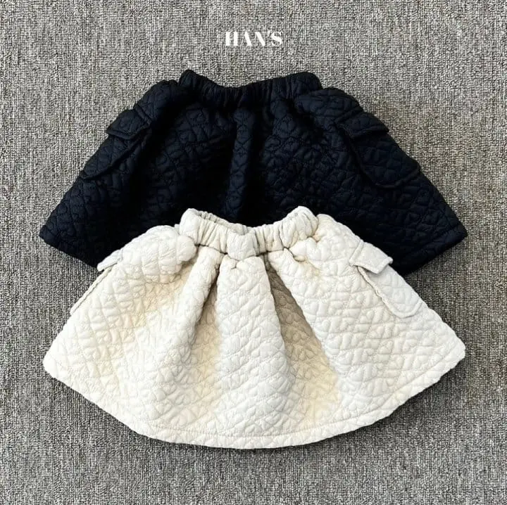 Han's - Korean Children Fashion - #childofig - Quilting Pocket Skirt - 2