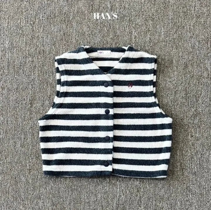 Han's - Korean Children Fashion - #childrensboutique - Caramel Vest
