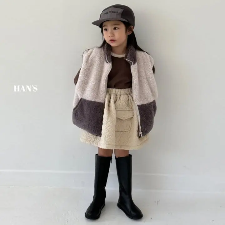 Han's - Korean Children Fashion - #childrensboutique - Block Color Vest - 9