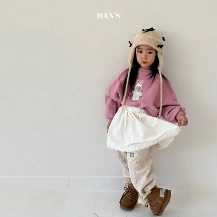 Han's - Korean Children Fashion - #designkidswear - Rabbit Sweatshirt - 6