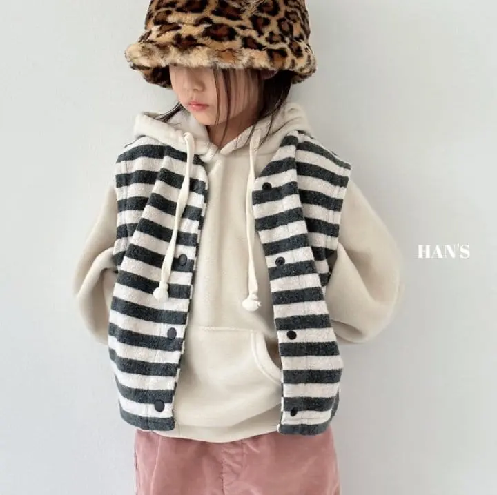 Han's - Korean Children Fashion - #discoveringself - Caramel Vest - 3