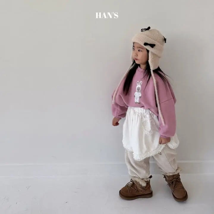 Han's - Korean Children Fashion - #littlefashionista - Hear Pocket Skirt - 4