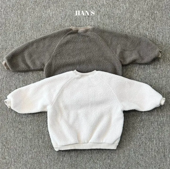 Han's - Korean Children Fashion - #minifashionista - Pop Corn Raglan Sweatshirt - 2