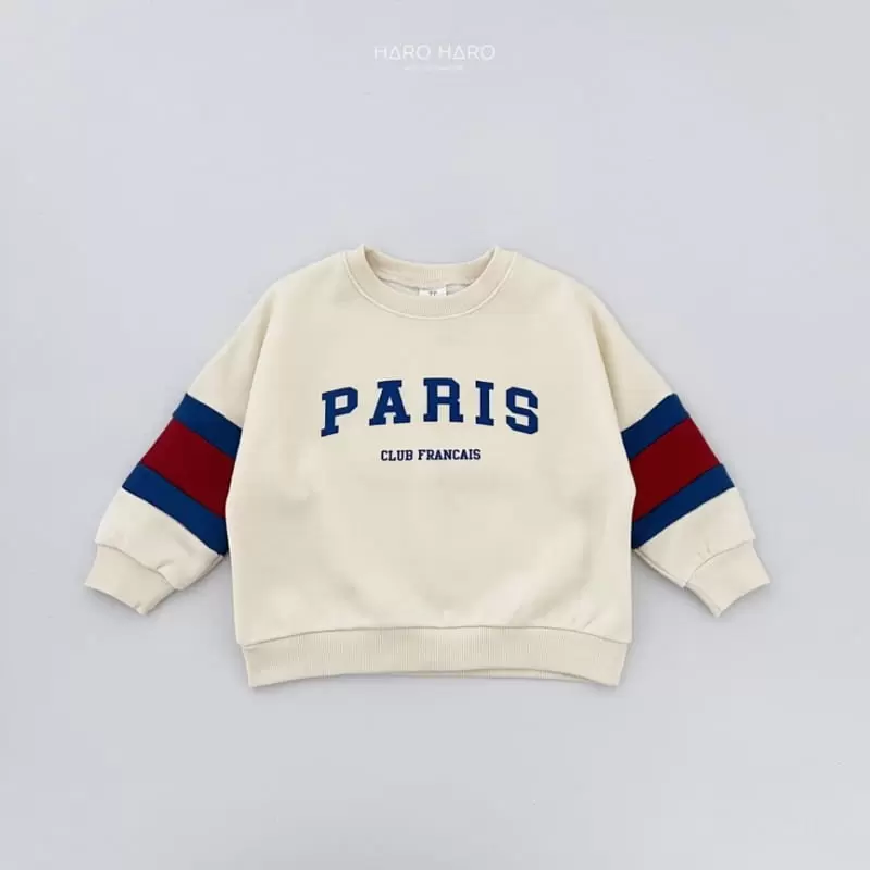Haro Haro - Korean Children Fashion - #childrensboutique - Paris Fleece Sweatshirt Fleece - 3