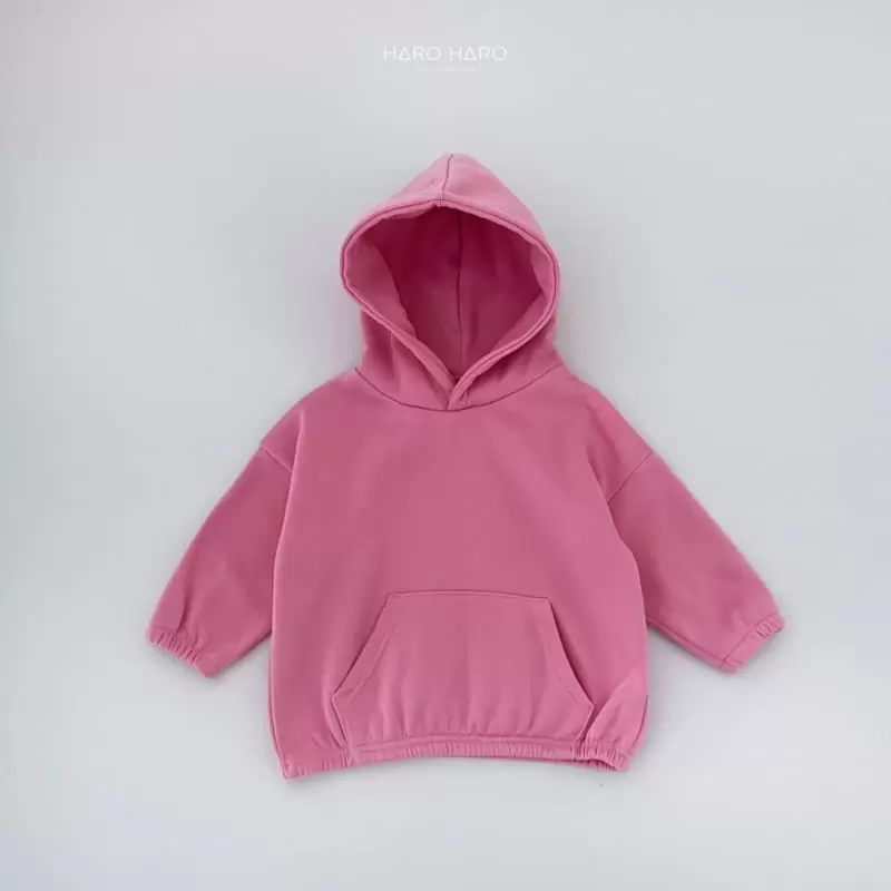 Haro Haro - Korean Children Fashion - #kidsstore - Candy Hoody Tee Fleece - 6