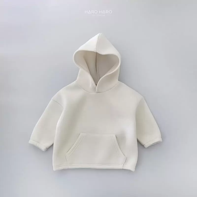 Haro Haro - Korean Children Fashion - #kidsstore - Double Hoody Tee Fleece - 6