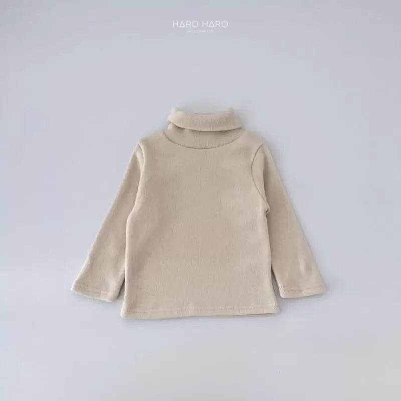Haro Haro - Korean Children Fashion - #kidzfashiontrend - Sweet Turtleneck Tee Fleece - 6