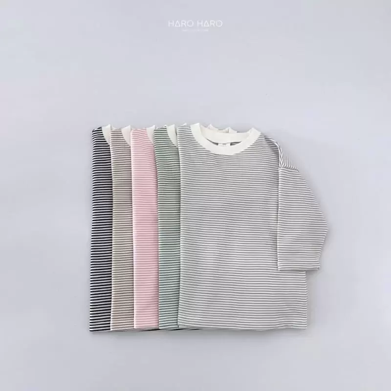 Haro Haro - Korean Children Fashion - #magicofchildhood - Mini ST Tee Fleece - 6