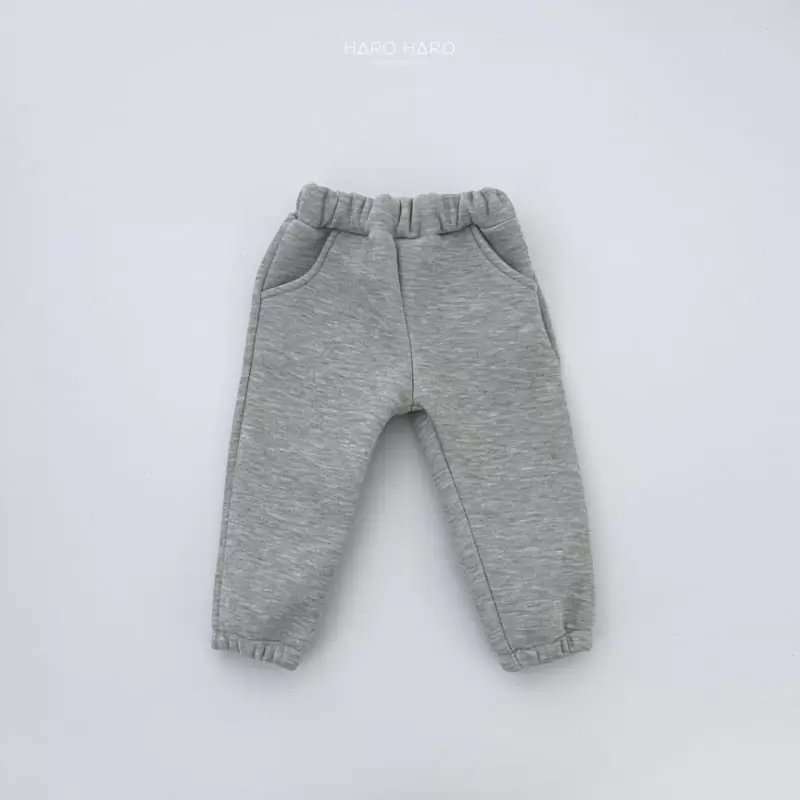 Haro Haro - Korean Children Fashion - #minifashionista - Soft Double Pants Fleece - 5