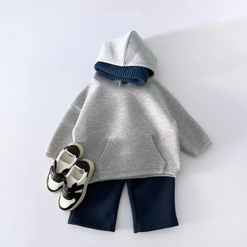 Haro Haro - Korean Children Fashion - #prettylittlegirls - Double Hoody Tee Fleece - 12