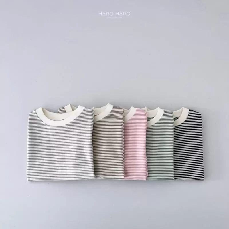 Haro Haro - Korean Children Fashion - #todddlerfashion - Mini ST Tee Fleece - 9