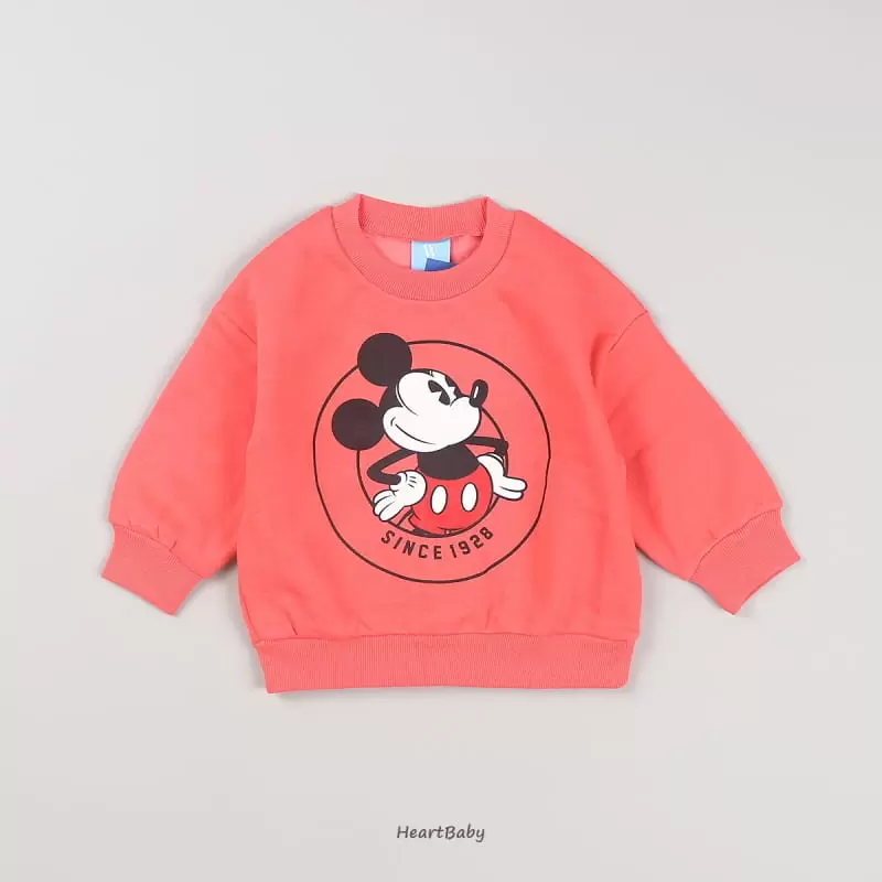 Heart Baby - Korean Children Fashion - #fashionkids - Fleece 1928 M Top Bottom Set - 6