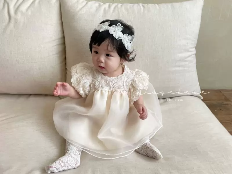 Hi Byebebe - Korean Baby Fashion - #onlinebabyshop - Viviane One-piece - 4