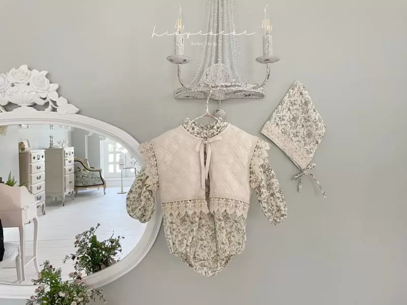Hi Byebebe - Korean Baby Fashion - #onlinebabyboutique - Sha Sha Quilting Vest - 11