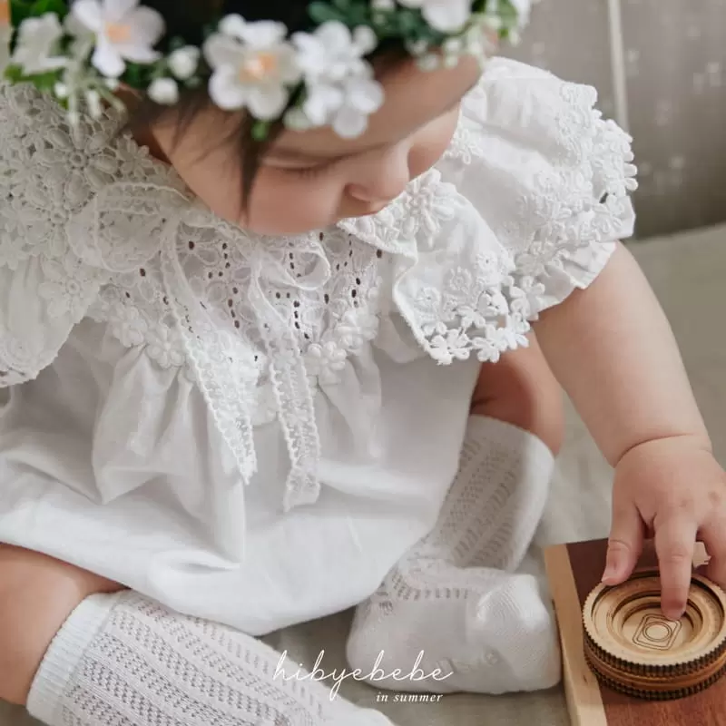 Hi Byebebe - Korean Baby Fashion - #smilingbaby - Jully Lace Collar - 3