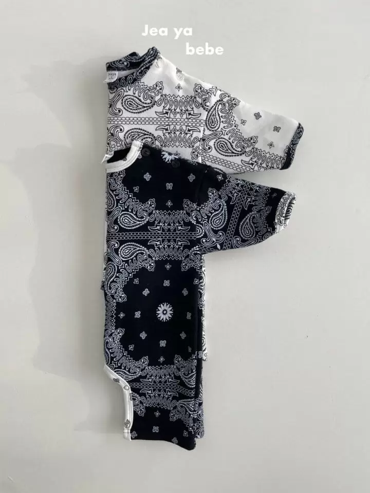 Jeaya & Mymi - Korean Baby Fashion - #babyclothing - Paisely Bodysuit - 4