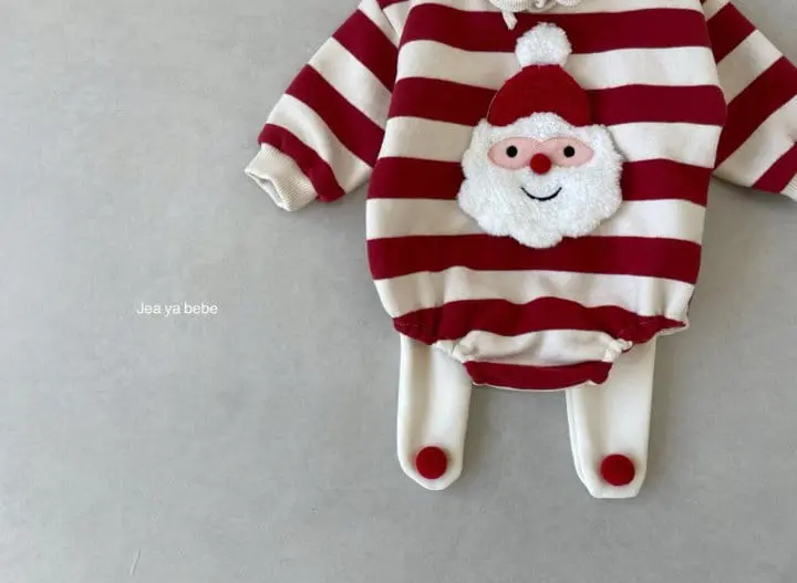 Jeaya & Mymi - Korean Baby Fashion - #babyfashion - Santa Foot Leggings - 9