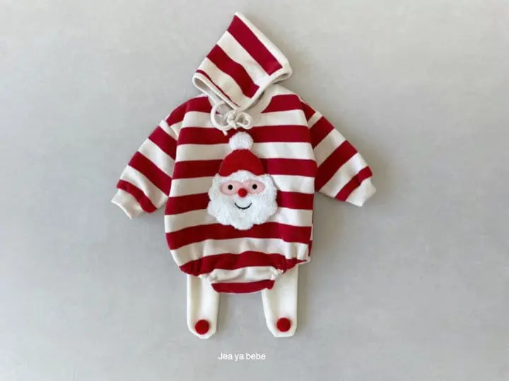 Jeaya & Mymi - Korean Baby Fashion - #babyfever - Santa Foot Leggings - 10
