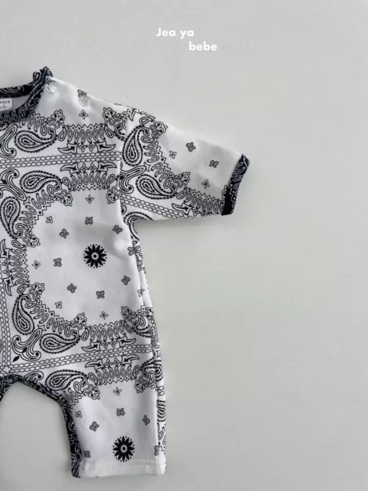 Jeaya & Mymi - Korean Baby Fashion - #babygirlfashion - Paisely Bodysuit - 6