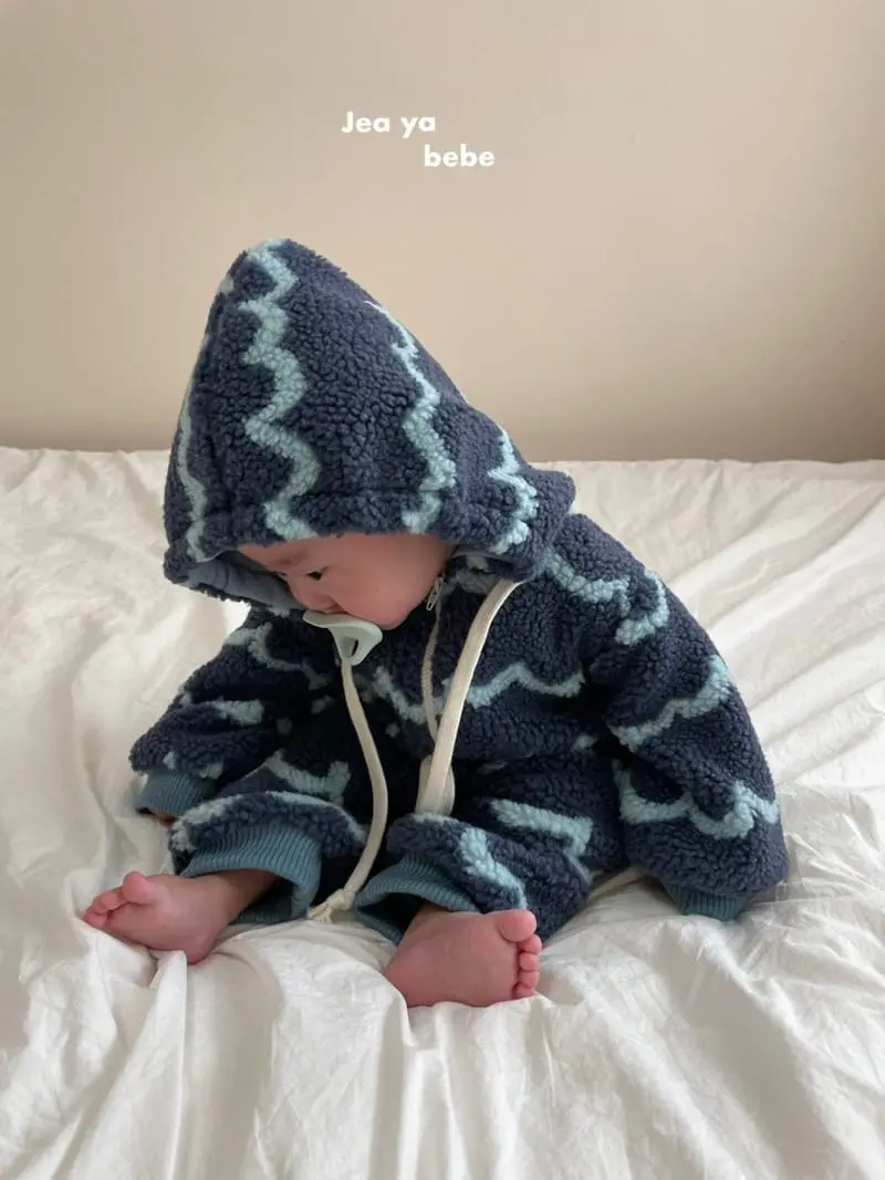 Jeaya & Mymi - Korean Baby Fashion - #babygirlfashion - Zig Zag Outer Bodysuit - 2