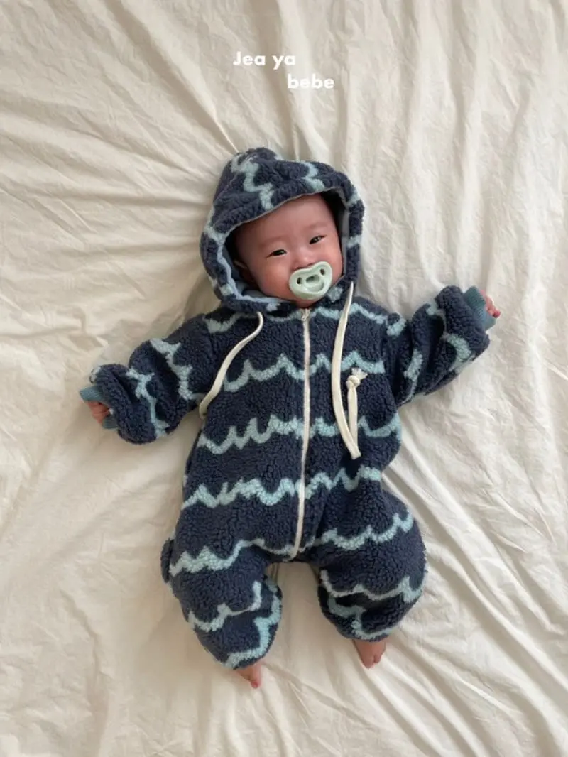 Jeaya & Mymi - Korean Baby Fashion - #babylifestyle - Zig Zag Outer Bodysuit - 4